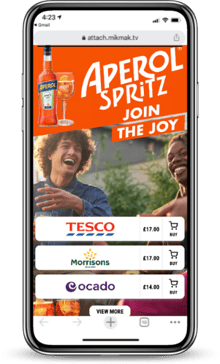 Aperol UK MikMak Case Study