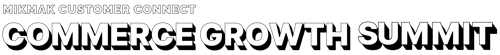MikMak Commerce Growth Summit - Horizontal Logo in black