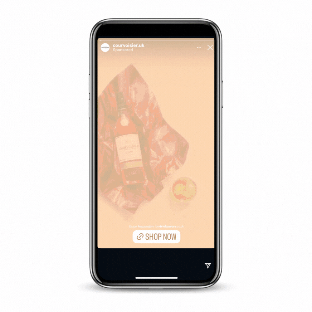 Courvoisier x MikMak Shoppable Gift Campaign