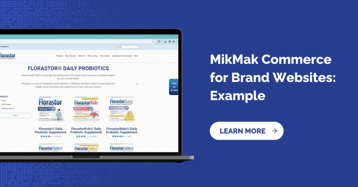 MikMak 2024 Personal Care Guide Brand Website Example Florastor