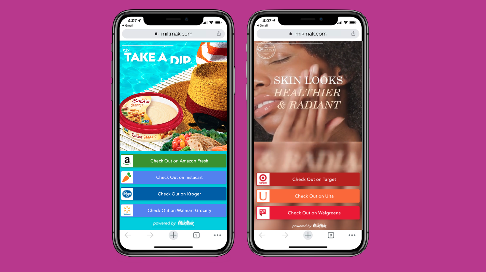 Home Page - Commerce - Two Experiences v3