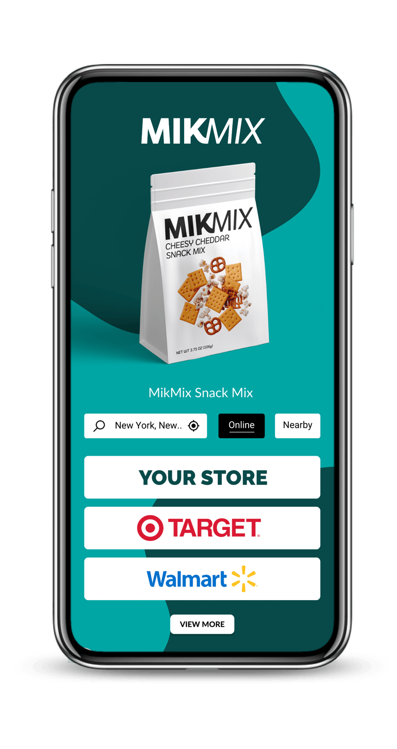 MikMak Retailer Partnerships MikMak Commerce Experience on Mobile retailers Amazon Target Walmart