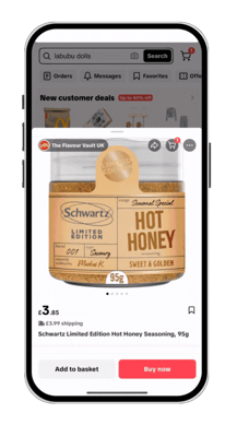 Schwartz UK Hot Honey Product on TikTok Shop
