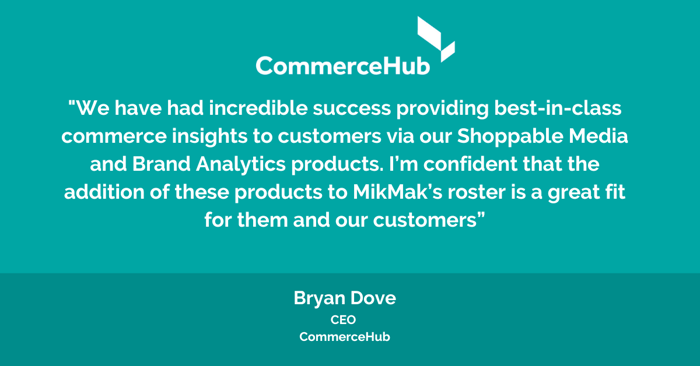 CommerceHub Quote, Bryan Dove - ChannelAdvisor Acquisition