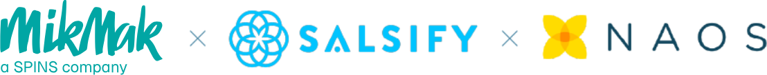 MikMak x Salsify x Naos Logos