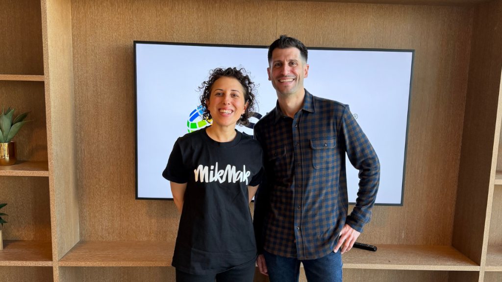 MikMak CEO Rachel Tipograph and Spins CEO Jay Margolis.