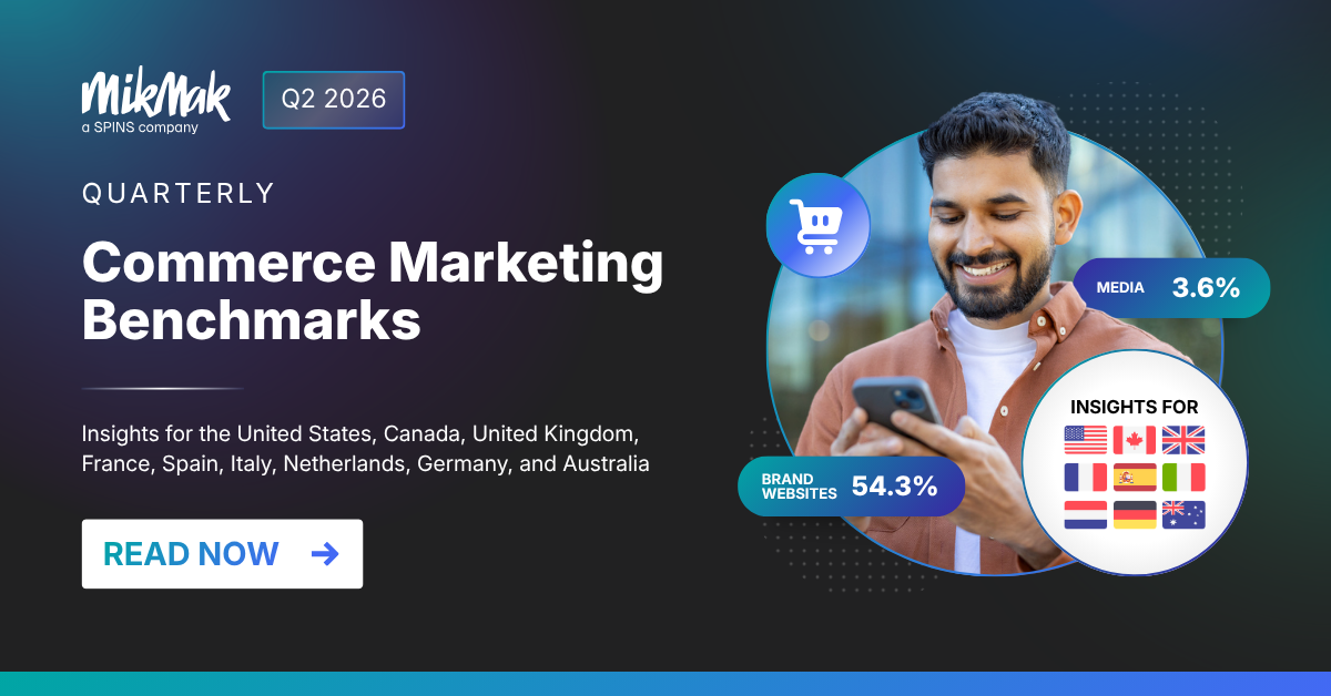 Commerce Marketing Benchmarks and Shopper Intent Insights