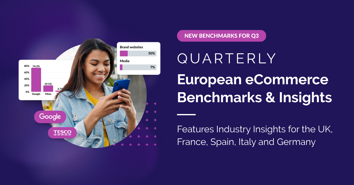 European eCommerce Benchmarks & Insights Q3