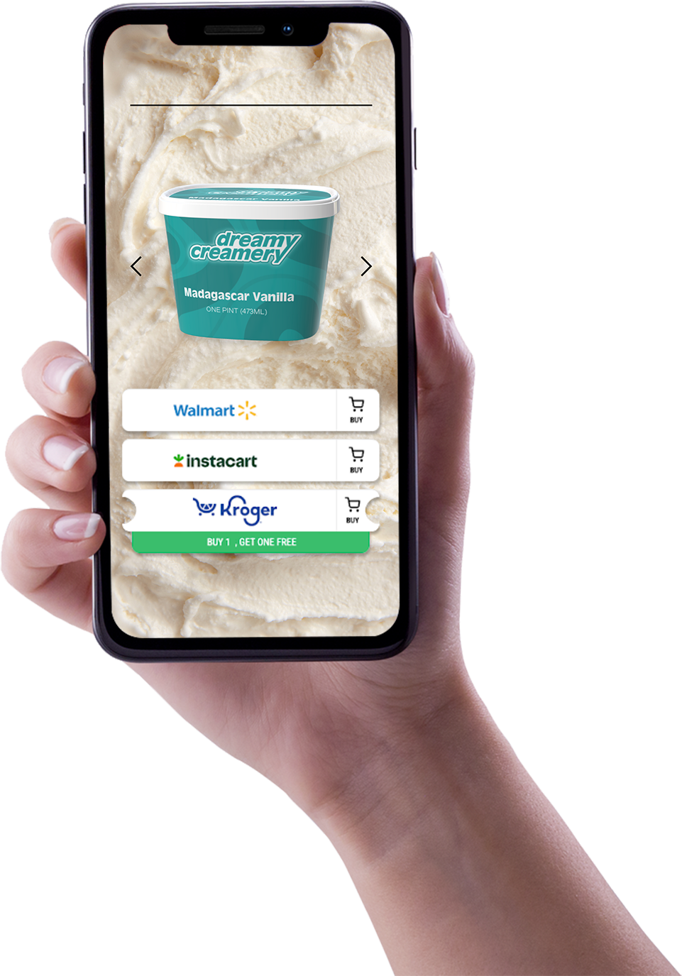MikMak Case study - ice cream brand example
